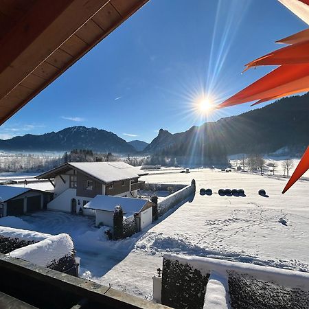 Ferienwohnung Mit Bergblick Unterammergau Exterior photo